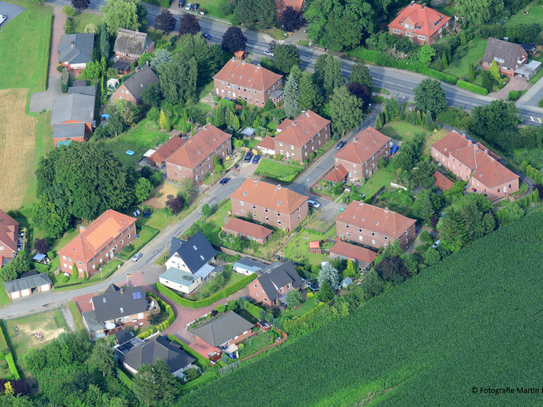 Kleine Wohnsiedlung in der Metropolregion Hamburg