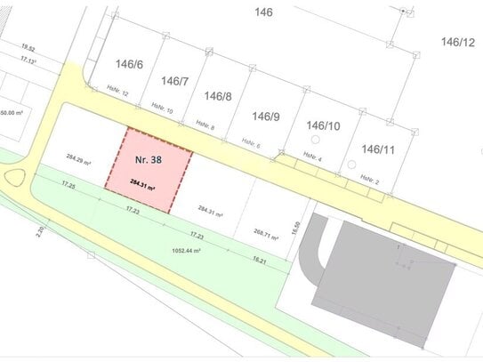 Baugrundstück Nr. 38 für EFH | Oberes Rothenmoos West