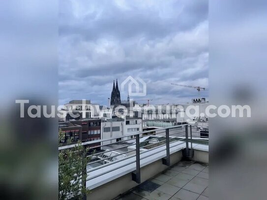 [TAUSCHWOHNUNG] Premium Neubau mit Sichtbeton und Dom Blick