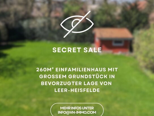 Reserviert! Traumhaus in begehrter Lage von Leer-Heisfelde!