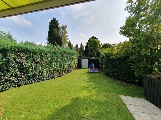 Ahlener- Innenstadt, eine 3-Zimmer-Erdgeschosswohnung mit Garten und Garage.