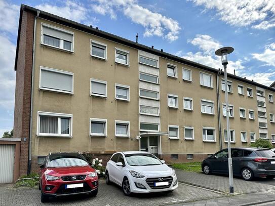 Frei werdende 3-Zimmerwohnung mit Balkon im Erdgeschoss