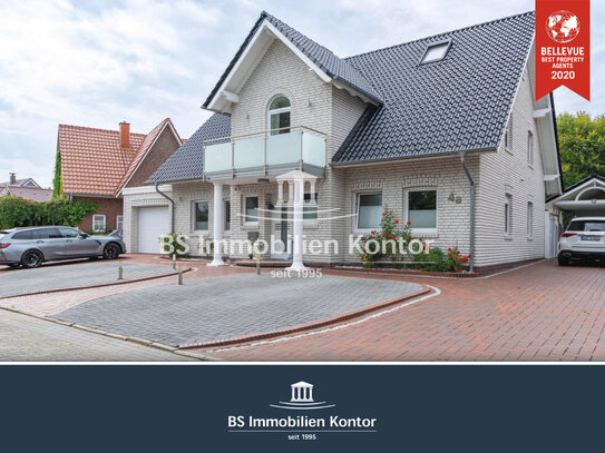 Einfamilienhaus mit gehobener Ausstattung, Garage, Carport, Terrasse und Gartenanlage!