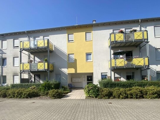 Seltene Gelegenheit: barrierefreie Seniorenwohnung Friedrichstal 2 Zi., 63 qm, Balkon, Keller