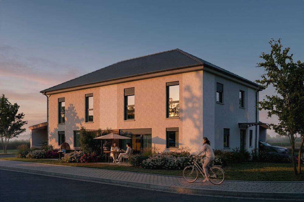 Wohnglück in Straubing-Süd - Ihr neues Zuhause mit Stil und Komfort - Neubau Doppelhaushälfte