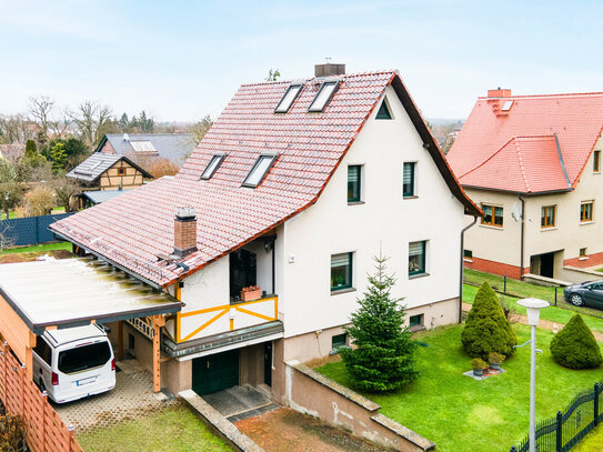 Am Wald! Einfamilienhaus in Woltersdorf - Mit Keller, Einbauküche, Sauna, Pool, Carport usw.