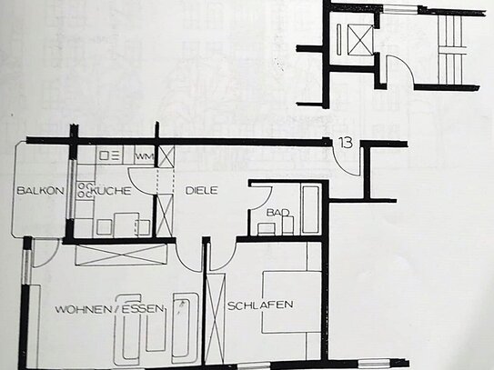 Kapitalanlage: Zwei-Zimmer-Wohnung in Dresden Löbtau