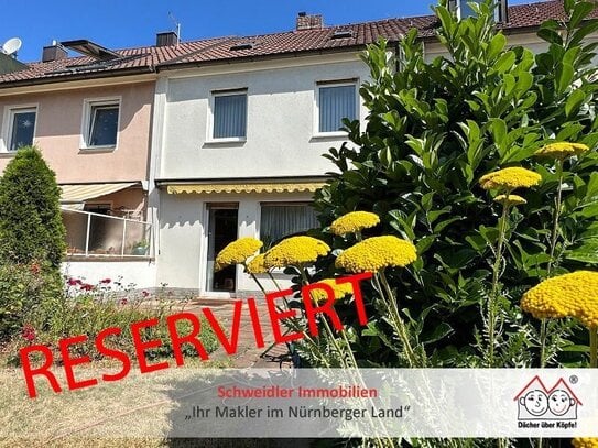 Einfach Zuhause! Gepflegtes Familien-Reihenmittelhaus mit Garage in Nürnberg-Thon