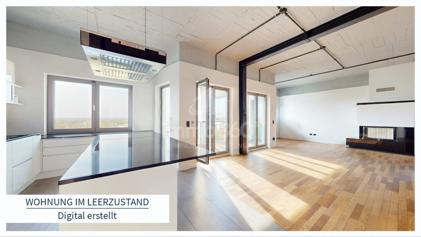 Penthouse-Traum mit Aufzug direkt in die Wohnung und großzügiger Raumhöhe - Photo 1