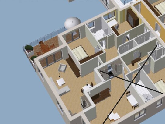 Ihre NEUBAU Eigentumswohnung mit Balkon im schönen Lipperode