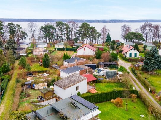 Nahe dem Schwielochsee! Keller/Tiefgarage, Einbauküche, Kamin, Terrasse - Ferienbungalow in Sawall