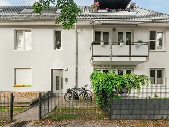 Moderne Dachgeschosswohnung mit 2 Zimmern und überdachter Dachterrasse