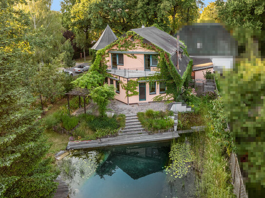 Großzügiges Architektenhaus mit Türmchen in bester Lage und direkter Nähe vom Lindenweiher