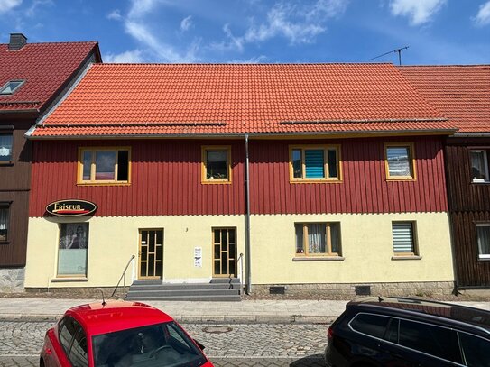 Wohn- und Geschäftshaus am Marktplatz von Hasselfelde