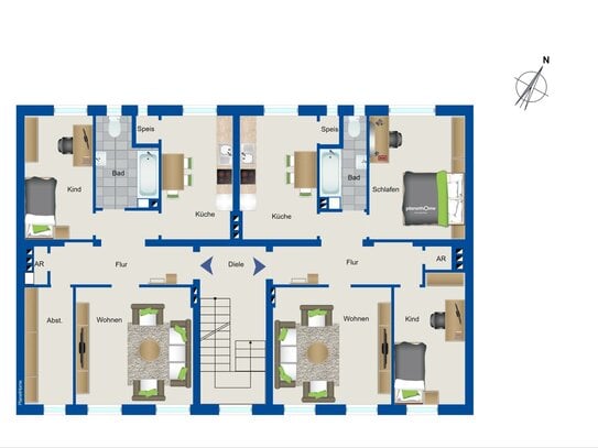 Mehrfamilienhaus - Vermietbare Fläche von ca. 468 m² - in zentraler Lage von Osnabrück