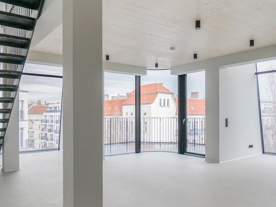 Exklusiver Erstbezug: Modernes Penthouse mit Skyline-Blick im Winsviertel