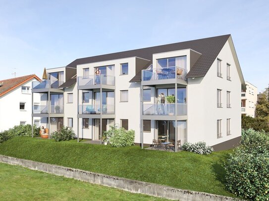 2 Zimmer Neubauwohnung im Erdgeschoss mit Terrasse