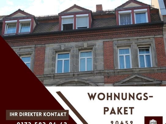 Freie Eigentumswohnung(en) in zentraler Lage von Nürnberg - ideale, renditestarke Kapitalanlage(n)