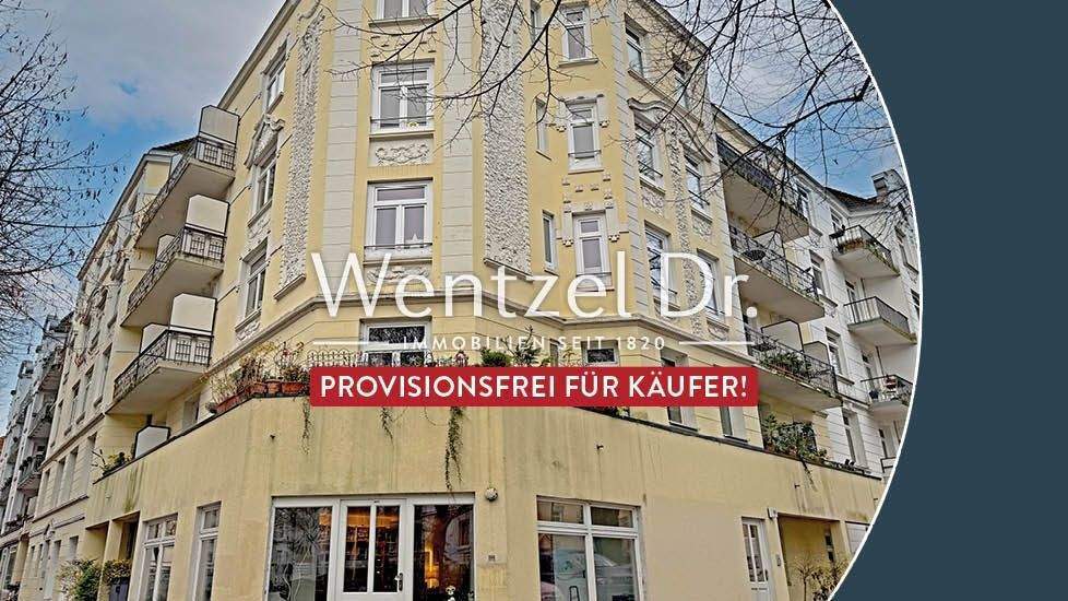 Modernisierte Altbauwohnung im Jugendstil mit 2-Zimmern und Garten zum Kauf - Wentzel Dr.