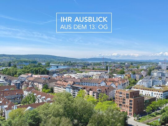 Wohnen mit Seeblick: modernes 2-Zi-Loftapartment mit Westbalkon - 134