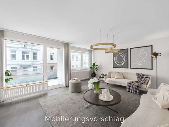 PHI AACHEN - Einzigartiges Wohndomizil mit Balkon und Terrasse in Toplage von Aachen!