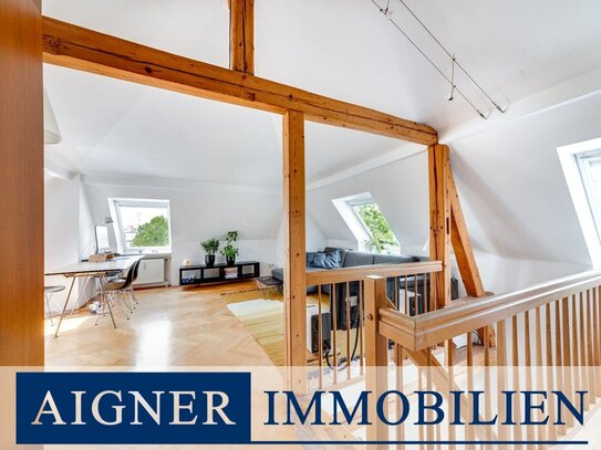 AIGNER - Charmante Altbau Maisonettewohnung in fußläufiger Nähe zur U-Bahn und Wiesn!