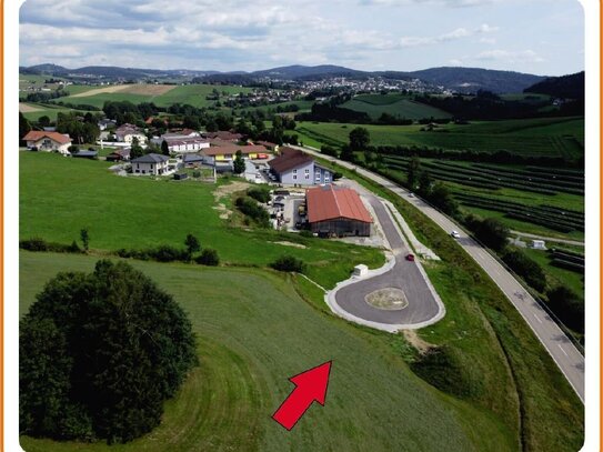 Gewerbegrundstück im Gewerbegebiet Wotzmannsreut bei Waldkirchen - auch teilbar