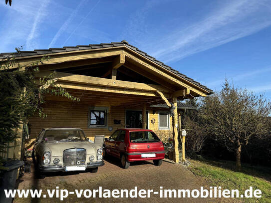 51570 Windeck VIP-1401 Jetzt aber schnell! "Neuwertiges Stommel-Holzhaus mit Massivkeller"!