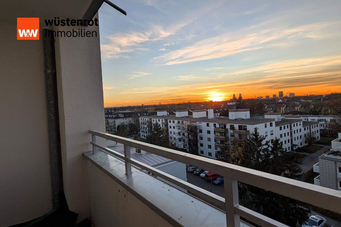 Großzügiges Appartement im 7. Obergeschoss mit Balkon und Weitblick