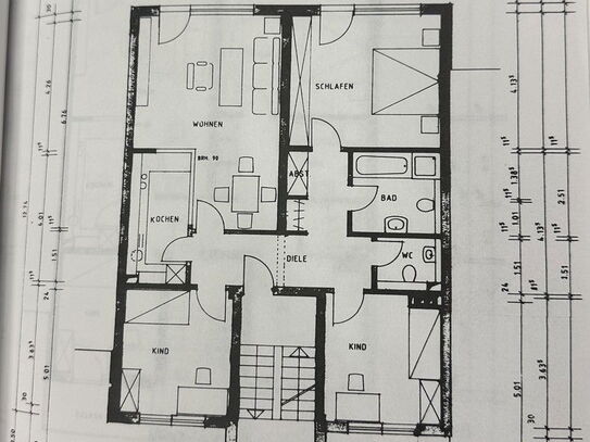 107qm, 4 Zimmer Wohnung mit Garten in bester Lage zu verkaufen