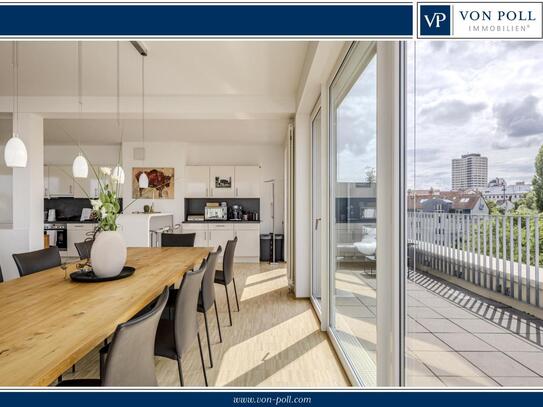 Exklusive Penthouse-Maisonette-Wohnung mit atemberaubendem Blick