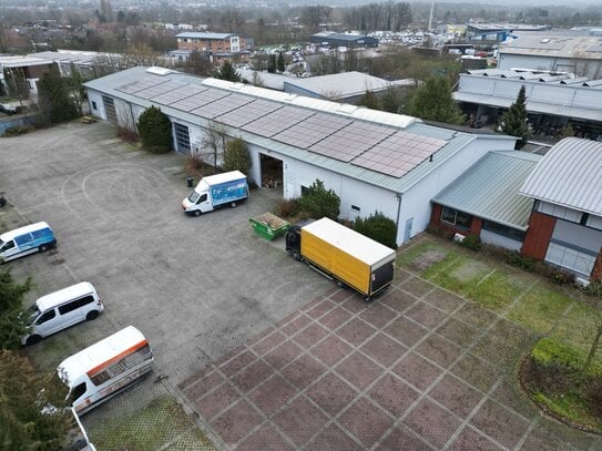 Attraktive Hallenfläche im Gewerbegebiet nahe der Autobahn A30