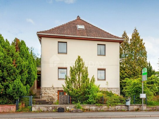 Charmantes Einfamilienhaus mit 6 Zimmern, Wintergarten und Freisitz in Coburg