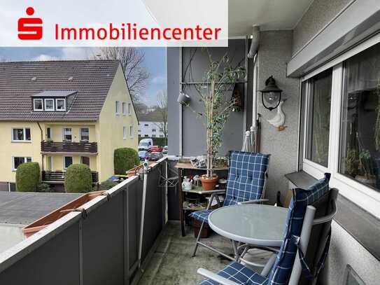 Etagenwohnung in Hochlar mit Balkon und Garage