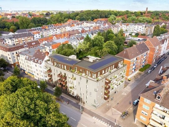 3 Zimmer-Neubauwohnung in verkehrsgünstiger Lage von Kiel