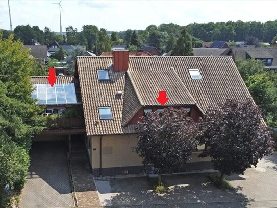 Modernisierte Eigentumswohnung mit Terrasse in ruhiger Lage nahe dem Hartensbergsee in Goldenstedt