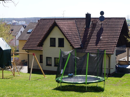 Blick über Veitsbronn, Ruhelage, großer Grund