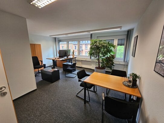 PROVISIONSFREIE VERMIETUNG MODERNE 2 BÜROETAGEN je 400qm TEILBAR ab 200qm BAHNHOFSTR 55 WIESBADEN 1.350 €