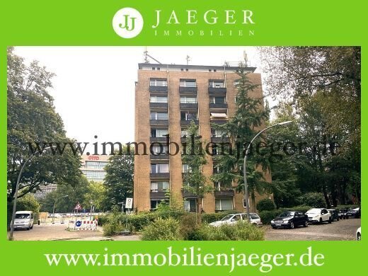 Bramfeld bei OTTO - Hochhaus im 1.OG - Neu renoviertes 1-Zimmer-Apartement mit Balkon - ab sofort