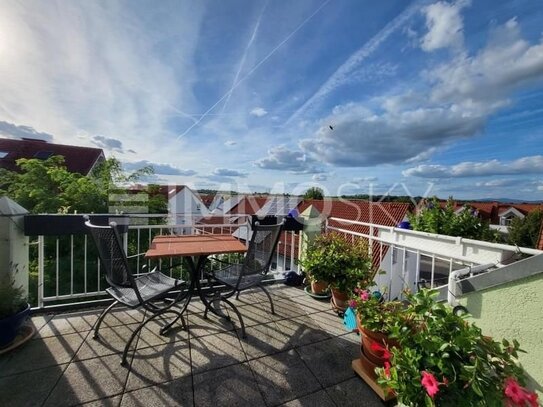 Traumhafte Dachterrasse - Maisonette-Wohnung mit Stil!