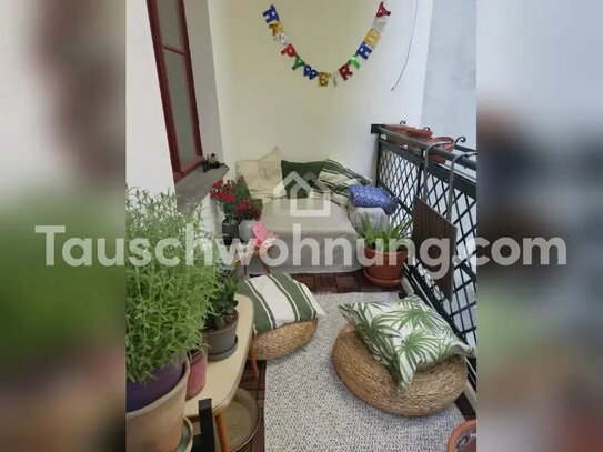 [TAUSCHWOHNUNG] Wunderschöne 2-Zi Altbauwohnung mit idyllischem Balkon