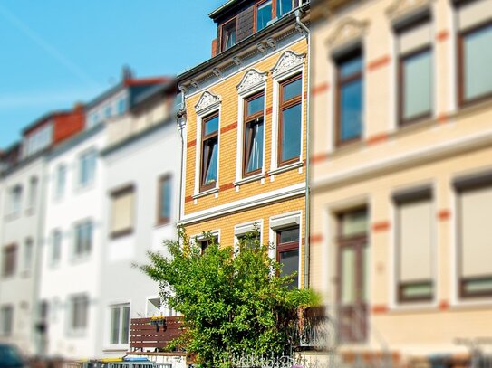 Neuer Preis: Altbremerhaus im Flüsseviertel - Zwei große Wohnungen auf vier Etagen