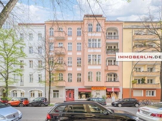 IMMOBERLIN.DE - Nahe Winterfeldtplatz! Sehr angenehme Altbauwohnung in gefragter Kiezlage