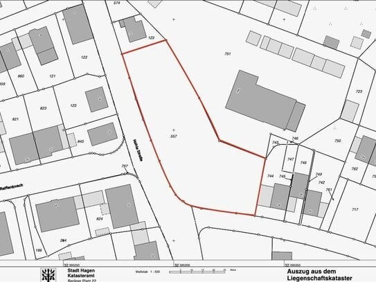 Provisionsfrei! Hagen- Elipe! Grundstück nach § 34 BauGB