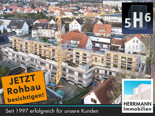 5H6 - Große 4-Zimmer-Neubau-Wohnung im EG mit Gartenanteil