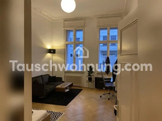 [TAUSCHWOHNUNG] 3 Zi. Altbauwohnung in Moabit gegen 1-2 Zi.