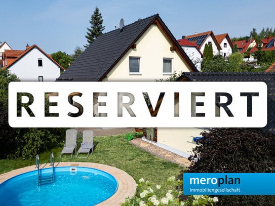 BEREITS RESERVIERT | EFH in hervorragendem Zustand | 687qm Grundstück | Carport & Pool | meroplan Immobilien GmbH