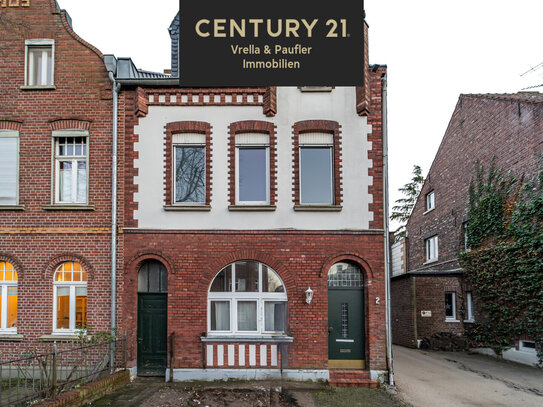 Charmantes historisches Reihenendhaus mit 3 Wohneinheiten in Kevelaer!