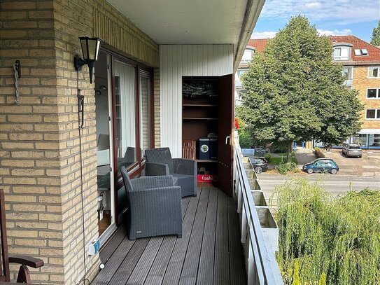 3 Zimmer-Luxuswohnung am Uhlenhorster Kanal / 2 Balkone / Genialer Schnitt / Kamin / Keller und Tiefgaragenplatz / eige…