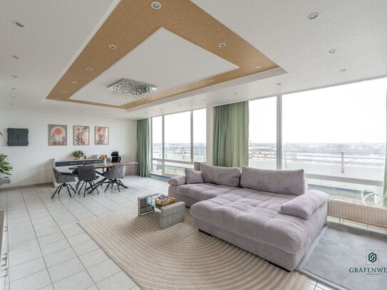 Penthouse mit atemberaubendem Blick auf Düsseldorf